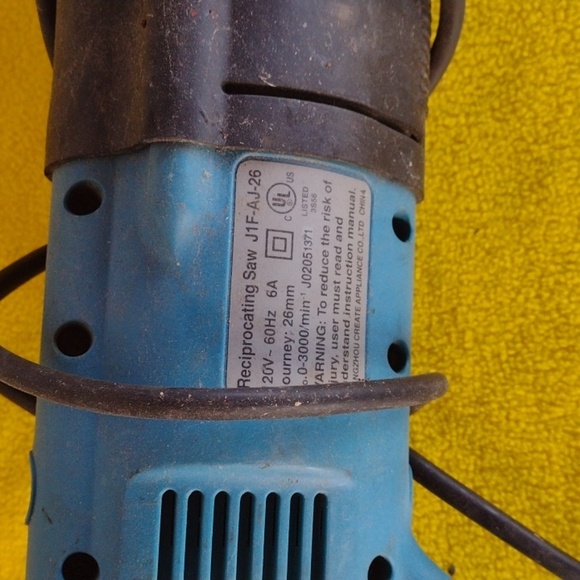 Nikota Blue and Black Reciprocating Saw - Picture 2 of 3